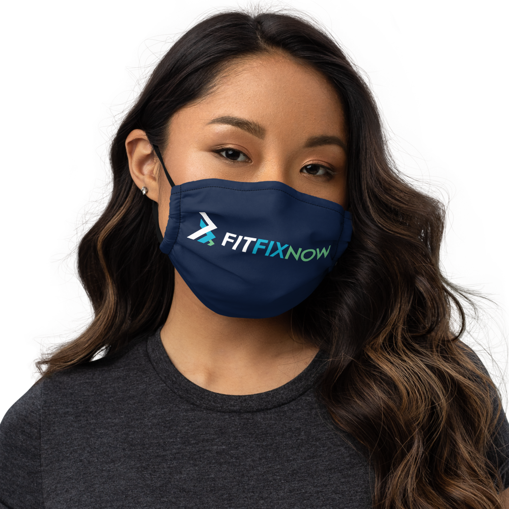 FitFixNow Premium Face Mask (Navy)