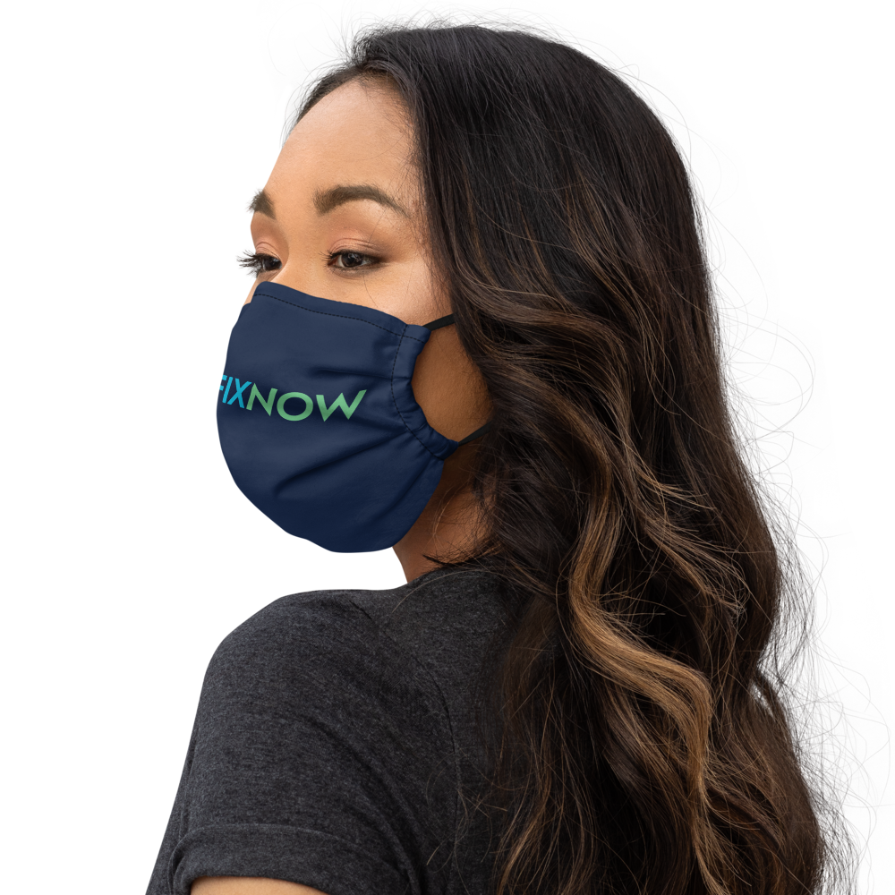 FitFixNow Premium Face Mask (Navy)