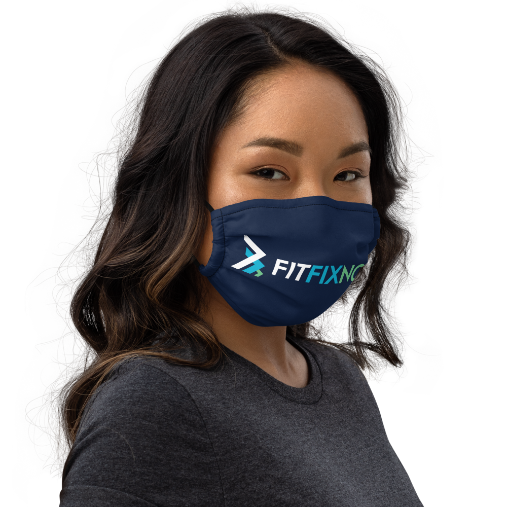FitFixNow Premium Face Mask (Navy)