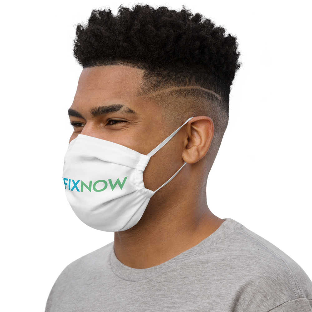 FitFixNow Premium Face Mask (White)