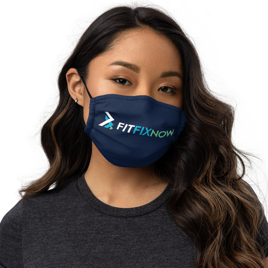 FitFixNow Premium Face Mask (Navy)