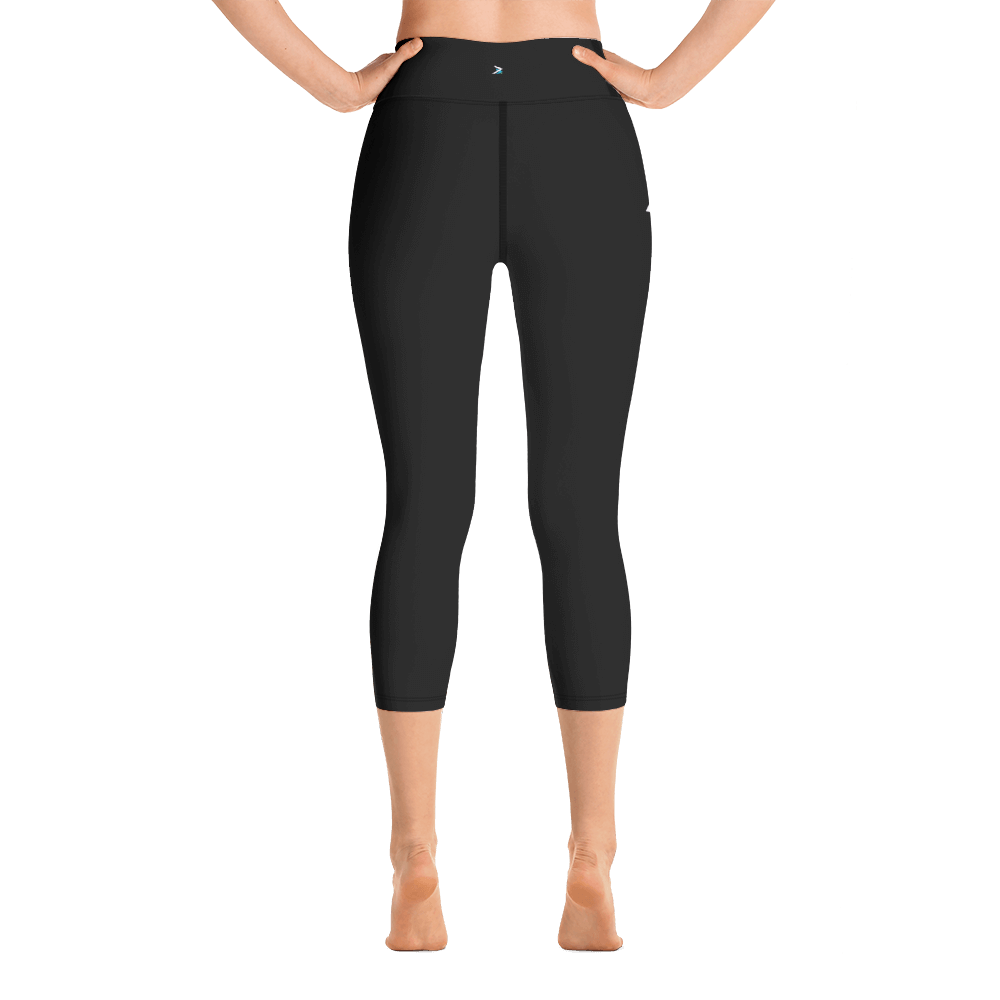 Black Logo Leggings